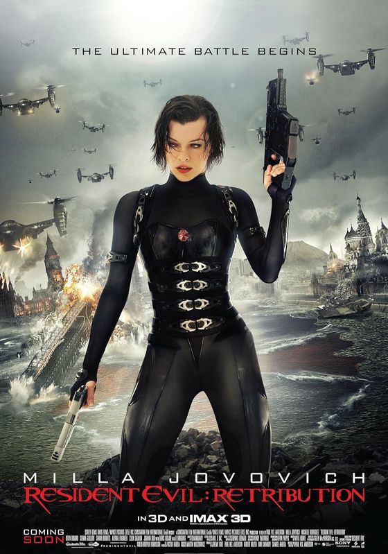 RESIDENT EVIL 5: RETRIBUTION                ผีชีวะ 5 สงครามไวรัสล้างนรก                2012