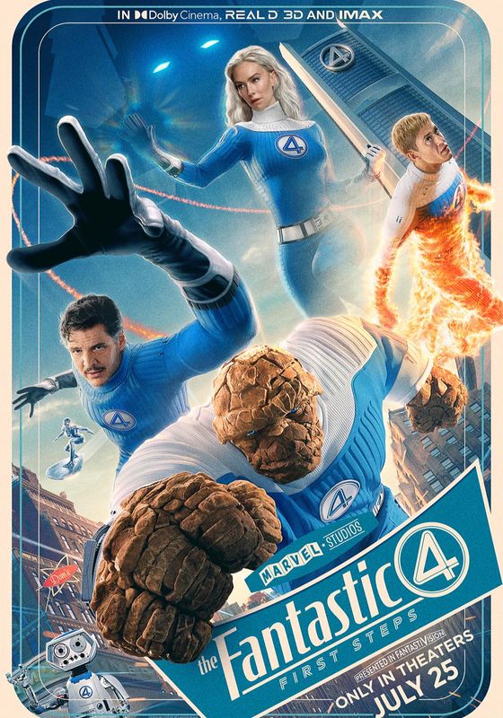 The Fantastic Four: First Steps                เดอะ แฟนแทสติก 4 จุดเริ่มต้นปฐมบทใหม่                2025